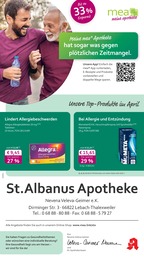 Aktueller mea - meine apotheke Apotheken Prospekt für Marpingen: Unsere April-Angebote mit 4} Seiten, 01.04.2026 - 30.04.2026