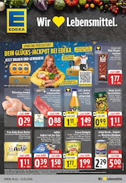 EDEKA Prospekt für Emlichheim mit 24} Seiten EDEKA Prospekt für Emlichheim: "Aktuelle Angebote", 24 Seiten, 16.02.2026 - 21.02.2026