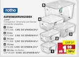 Aufbewahrungsbox Lona Angebote von rotho bei E center Mannheim für 1,99 €