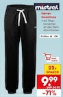 Herren Sweathose im Angebot bei Netto Marken-Discount in Ulm Herren Sweathose Angebote von Mistral bei Netto Marken-Discount Ulm für 9,99 €