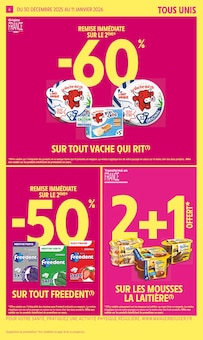 Promo Lait dans le catalogue Intermarché Super du moment à la page 6