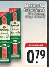 Bio Salami Snack Angebote von Alnatura bei E center Wermelskirchen für 0,79 €