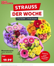 Kaufland Schnittblumen im Prospekt 