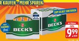 Bier Angebote von Beck's bei E center Hof für 9,99 €