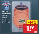 Wurst-Aufschnitt im Angebot bei Netto Marken-Discount in Dessau-Roßlau Wurst-Aufschnitt Angebote von Wolf bei Netto Marken-Discount Dessau-Roßlau für 1,19 €