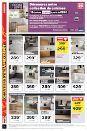 Promos Cuisine dans le catalogue "CHANTIERS D'ÉTÉ À PRIX DÉPÔT SPÉCIAL PROJETS INTÉRIEURS" de Brico Dépôt Cuisine en promo dans le catalogue Brico Dépôt à la page 2