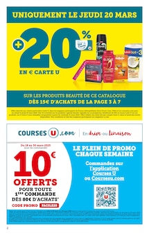 Prospectus U Express en cours, "la beauté À PRIX BAS", page 2 sur 16