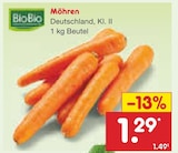Möhren von BioBio im aktuellen Netto Marken-Discount Prospekt