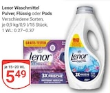 Waschmittel Pulver Angebote von Lenor bei GLOBUS Gießen für 5,49 €