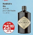 Gin von Hendrick's im aktuellen V-Markt Prospekt für 25,99 €