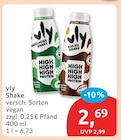 Shake von vly für 2,69 € bei budni im Angebot Shake von vly im aktuellen budni Prospekt