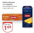 Collezione oder Integrale Angebote von Barilla bei GLOBUS Erftstadt für 1,69 €