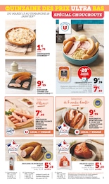 Offre Saucisse dans le catalogue U Express du moment à la page 3