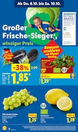 Weintrauben Angebot & Preis im aktuellen Lidl Prospekt Weintrauben Angebot im aktuellen Lidl Prospekt auf Seite 58