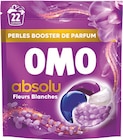 Lessive caps absolu fleurs blanches x22 lavages - OMO en promo chez Intermarché Hyper Lessive caps absolu fleurs blanches x22 lavages - OMO dans le catalogue Intermarché Hyper