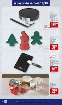 Promotion Pinceau dans le prospectus Aldi, valable du 14/10/2025 au 20/10/2025 Promo Pinceau dans le catalogue Aldi du moment à la page 42