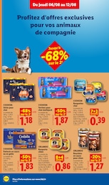 Prix et réduction Alimentation Chien dans le prospectus Lidl en cours Offre Alimentation Chien dans le catalogue Lidl du moment à la page 44