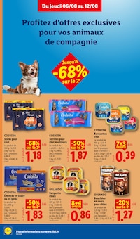 Promotion Terrine dans le prospectus Lidl, valable du 06/08/2026 au 12/08/2026 Promo Terrine dans le catalogue Lidl du moment à la page 44