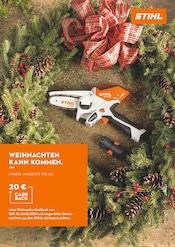 Aktueller STIHL Baumarkt Prospekt in Rostock und Umgebung, "WEIHNACHTEN KANN KOMMEN." mit 16 Seiten, 18.11.2024 - 24.12.2024