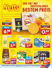Netto Marken-Discount Prospekt für Kirchberg i.Wald mit 63 Seiten Netto Marken-Discount Prospekt für Kirchberg i.Wald: "Aktuelle Angebote", 63 Seiten, 03.11.2025 - 08.11.2025