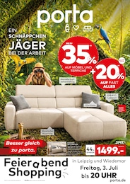 Aktueller porta Möbel Prospekt, "Besser gleich zu porta", mit Angeboten der Woche, gültig von 28.06.2026 bis 28.06.2026