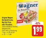 Die Backfrische oder Big City Pizza oder Piccolinis bei EDEKA im Feuchtwangen Prospekt für 1,99 €