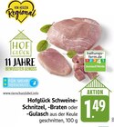 Schweine-Schnitzel Angebote von Hofglück bei EDEKA Heilbronn für 1,49 €