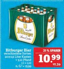 Bier Angebote von Bitburger bei Marktkauf Schweinfurt für 10,99 €