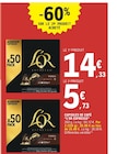 Capsules de café - "L'OR ESPRESSO" en promo à 5,73 € chez E.Leclerc Capsules de café - "L'OR ESPRESSO" dans le catalogue E.Leclerc