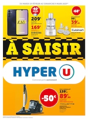 Catalogue Hyper U en cours à Sète, "À SAISIR", Page 1