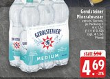 Mineralwasser im Angebot bei E center in Hemer Mineralwasser Angebote von Gerolsteiner bei E center Hemer für 4,69 €