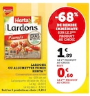 Promo Lardons ou Allumettes Fumés à 0,60 € dans le catalogue Hyper U à Saint-Romain-de-Colbosc