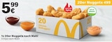 McDonalds - 20er Nuggets 499 Angebot im Prospekt 20er Nuggets 499 bei McDonalds im Prospekt "" für 5,99 €