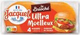 Burger Ultra Moelleux Le Brioche - JACQUET dans le catalogue Super U