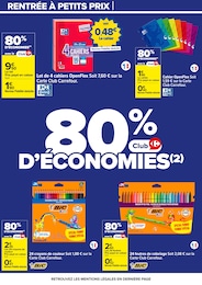 Offre Rentrée Scolaire dans le catalogue Carrefour du moment à la page 68