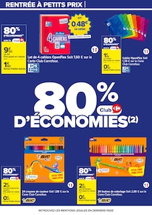 Promo Bic dans le catalogue Carrefour du moment à la page 68