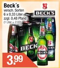 Getränke City - Beck's Angebot im Prospekt Beck's bei Getränke City im Prospekt "" für 3,99 €