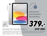 iPad 10,9" Wi-Fi 64 GB (10. Gen.) Angebote von Apple bei MEDIMAX Bad Homburg für 379,00 €