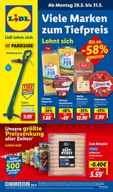 Aktueller Lidl Discounter Prospekt in Aiteröd und Umgebung, "LIDL LOHNT SICH" mit 69 Seiten, 26.05.2025 - 31.05.2025