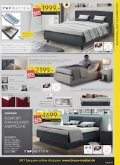 Schlafzimmer im BRAUN Möbel-Center Prospekt in Tübingen Aktueller BRAUN Möbel-Center Prospekt mit Schlafzimmer, "Gröööößter Sale des Jahres", Seite 19