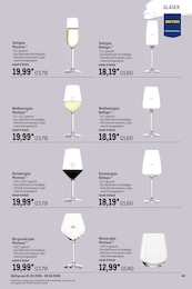 Wasserglas im METRO Prospekt "Wochenangebote SCO + Gewinnspiel + Outdoor" auf Seite 72