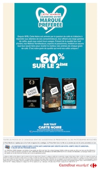 Prospectus Carrefour Market de la semaine "Le mois des mois" avec 2 pages, valide du 17/09/2024 au 29/09/2024 pour La Frette et alentours