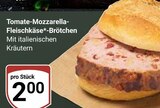 Aktuelle Tomaten Angebote bei GLOBUS in Braunschweig Aktuelles Tomate-Mozzarella-Fleischkäse-Brötchen Angebot bei GLOBUS in Braunschweig ab 2,00 €
