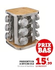 Super U Colombe - Promo Présentoir à épices x12 Promo Présentoir à épices x12 à 15,99 € dans le catalogue Super U à Colombe