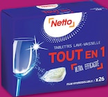 Netto Liévin - Promo Tablettes lave-vaisselle x26 tout en 1, film hydrosoluble Promo Tablettes lave-vaisselle x26 tout en 1, film hydrosoluble à 2,97 € dans le catalogue Netto à Liévin