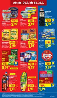 Cola im aktuellen Lidl Prospekt (Gummersbach) Cola im Lidl Prospekt "LIDL LOHNT SICH" mit 69 Seiten (Gummersbach)