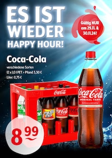 Aktueller Trink und Spare Neukirchen-Vluyn Prospekt "ES IST WIEDER HAPPY HOUR!" mit 1 Seite