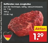 Aktuelle Braten Angebote bei Netto Marken-Discount in Moers Aktuelles Saftbraten vom Jungbullen Angebot bei Netto Marken-Discount in Moers ab 1,29 €