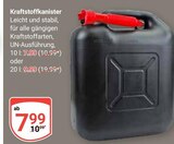 Kraftstoffkanister im Angebot bei GLOBUS in Ludwigshafen Kraftstoffkanister Angebote bei GLOBUS Ludwigshafen für 7,99 €