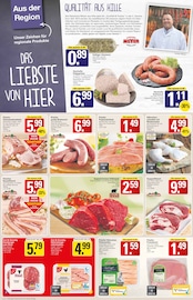 Schweinefleisch im WEZ Prospekt in Minden Aktueller WEZ Prospekt mit Schweinefleisch, "Die WEZette", Seite 4